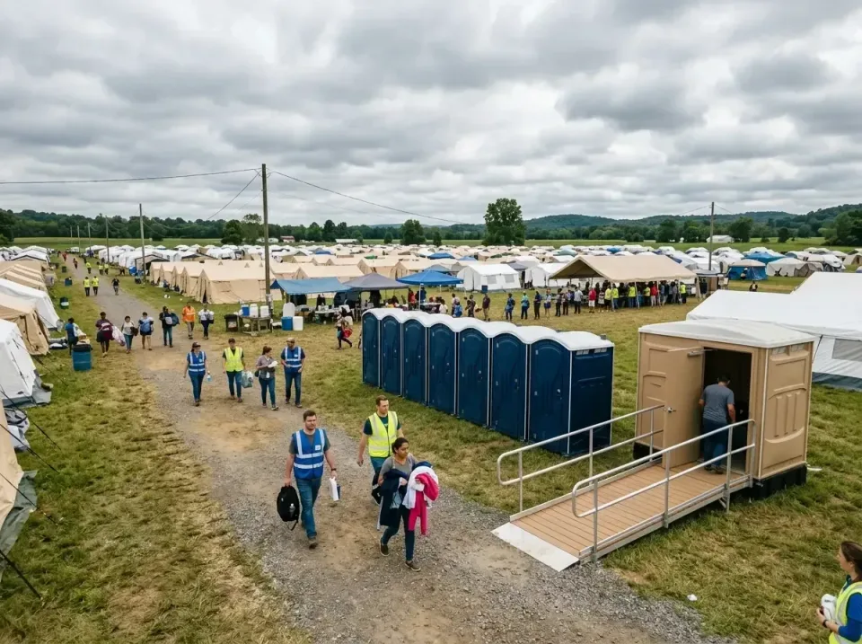 disaster-relief-camp-restrooms-010 — frequently asked questions, Dumpster & Portable Bathrooms Rental in Lebanon, OR